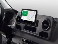 Alpine INE-F904S907 | Navigationssystem mit 9-Zoll Touchscreen für Mercedes Sprinter W907, 1-DIN-Einbaugehäuse, DAB+, Apple CarPlay und Android Auto Unterstützung und mehr