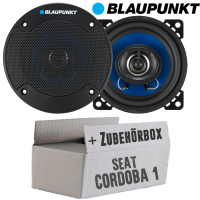 Seat Cordoba 1 - Lautsprecher Boxen Blaupunkt ICx402 - 10cm 2-Wege Auto 100mm Einbauzubehör - Einbauset