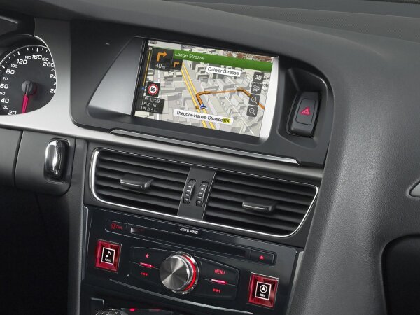 Alpine X703D-A4 | 7-Zoll Premium-Infotainment-System für Audi A4 mit Navigationssystem, Apple CarPlay und Android Auto Unterstützung