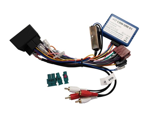 CAN-Bus Kit VW Gruppe 2008 > ISO / Antenne > DIN mit Doppel-Fakra und INKL. Aktivsystemadapter