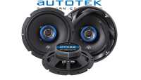 Lautsprecher Boxen Autotek ATX-62 | 2-Wege 16,5cm Koax Lautsprecher 16,5cm Auto Einbauzubehör - Einbauset passend für Peugeot Boxer 2 - justSOUND