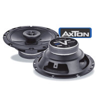 Lautsprecher Boxen Axton AE652F | 16,5cm 2-Wege 160mm Koax Auto Einbauzubehör - Einbauset passend für Ford Fusion Front Heck - justSOUND