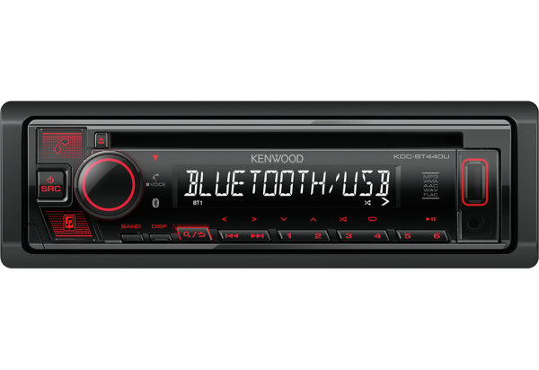Kenwood KDC-BT440U - Bluetooth | Spotify | CD/MP3/USB Autoradio