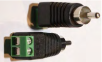 Autoleads RCA-Plug-Srew | Cinch / RCA Stecker mit...