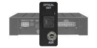 Helix / Match MEC AUX IN für PP 86DSP | 3,5 mm AUX Eingang + optischen Digitalausgang im SPDIF Format