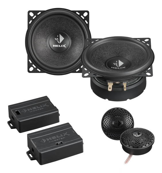 Helix - S 42C | 10cm 2-Wege Lautsprecher Komponenten System