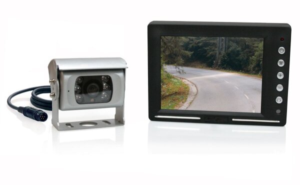 Caratec Safety CRV5605 Rückfahrvideo-Set mit 5,6" Monitor (14,2 cm)