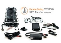 Caratec Safety CSV360HD Birdview-Kameraset mit 8" Monitor (20 cm)