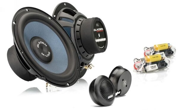 Gladen Audio M-Line M165 Generation  G2 | 16,5cm Kompo Lautsprecher System
