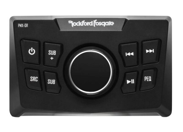 Rockford Fosgate Marine PMX-BTUR | Bluetooth Remote Fernbedienung für Marine oder Motorrad