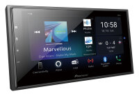 Pioneer SPH-EVO64DAB | 1 oder 2 DIN Multimedia-Player mit 6,8" Clear-Type-Touchscreen für Apple CarPlay und Android Auto