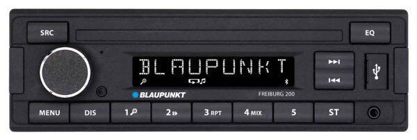 BLAUPUNKT Freiburg 200  - 1-DIN Radio ohne CD mit USB | Autoradio