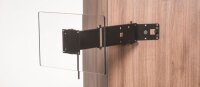 Caratec Flex CFW305S TV-Wandhalter mit 3 Drehpunkten, schwarz