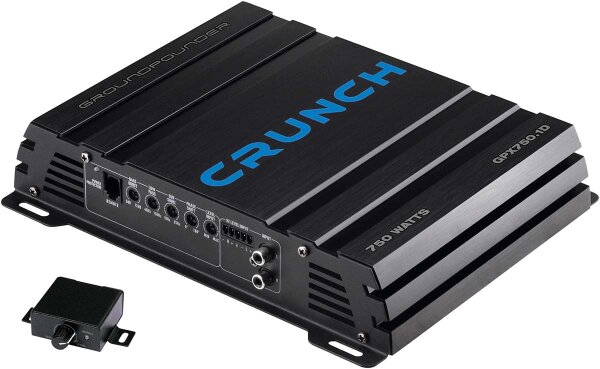 Crunch GPX750.1D - Class D Digital Mono Verstärker Endstufe Monoblock