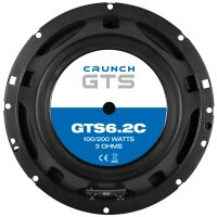 Crunch GTS6.2C - 16,5cm 2-Wege System Lautsprecher GTS 6.2C