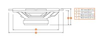 Hertz DCX 160.3 | 160 mm 2-Wege Koaxial Lautsprecher