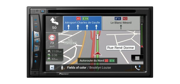 Pioneer AVIC-Z630BT-C - Caravan/Camper Navigation | Bluetooth | DVD | kabelloses Apple CarPlay Autoradio