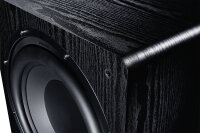 Magnat Alpha RS 12 black | AKTIV SUBWOOFER MIT FRONTFIRE 120 Watt Dauerleistung / 240 Watt Spitzenleistung 300 mm großer Tieftöner