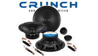 Lautsprecher Boxen Crunch GTS6.2C - 16,5cm 2-Wege System GTS 6.2C Auto Einbauzubehör - Einbauset passend für Ford C- JUST SOUND best choice for caraudio