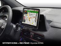 Alpine KIT-F9HY-KONA | Alpine iLX-F903D / INE-F904D Einbaukit für Hyundai Kona ab 2017