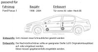 Lautsprecher Boxen Crunch GTS6.2C - 16,5cm 2-Wege System GTS 6.2C Auto Einbauzubehör - für Ford Focus 1 Front Heck - justSOUND