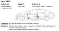 Lautsprecher Boxen Crunch GTS6.2C - 16,5cm 2-Wege System GTS 6.2C Auto Einbauzubehör - Einbauset passend für Ford Mondeo Front Heck - justSOUND