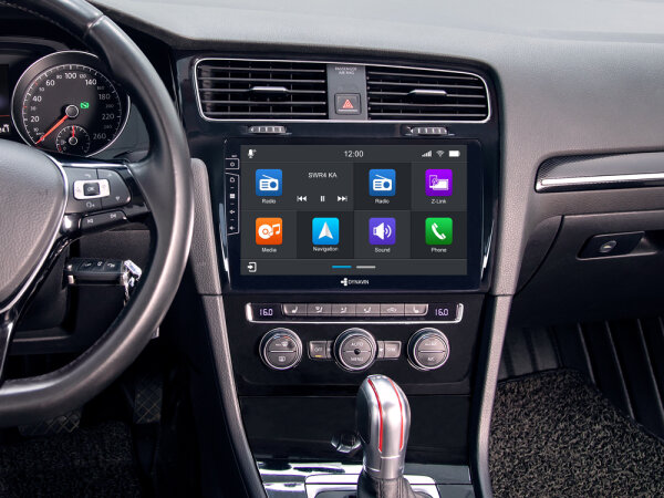 Dynavin D8-3B Flex | Android Navigationssystem für VW Golf 7 mit 10,1-Zoll Touchscreen, inklusive eingebautem DAB, Apple CarPlay und Android Auto Unterstützung