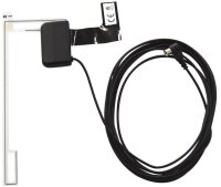 Aktive DAB+ Auto Antenne - 3m Anschlusskabel SMB Stecker kompatibel mit Sony, Pioneer, Kenwood, JVC, Alpine, Blaupunkt uvm. Autoscheibe