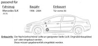 Lautsprecher Boxen Crunch GTS6.2C - 16,5cm 2-Wege System GTS 6.2C Auto Einbauzubehör - Einbauset passend für Mercedes SLK R170 Front - justSOUND