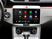 Dynavin D8-B6S Flex | Android Navigationssystem für VW Passat B6 mit 10,1 Zoll Touchscreen, inklusive eingebautem DAB, Apple CarPlay und Android Auto Unterstützung