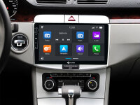 Dynavin D8-B6S Pro | Android Navigationssystem für VW Passat B6 mit 10,1 Zoll Touchscreen, inklusive eingebautem DAB, Apple CarPlay und Android Auto Unterstützung
