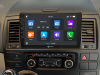 Dynavin D8-T5 Flex | Android Navigationssystem für VW T5 Multivan mit 9-Zoll Touchscreen, inklusive eingebautem DAB, Apple CarPlay und Android Auto Unterstützung
