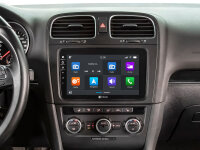 Dynavin D8-V8 Flex | Android Navigationssystem für VW | Skoda | Seat mit 8-Zoll Touchscreen, inklusive eingebautem DAB, Apple CarPlay und Android Auto Unterstützung