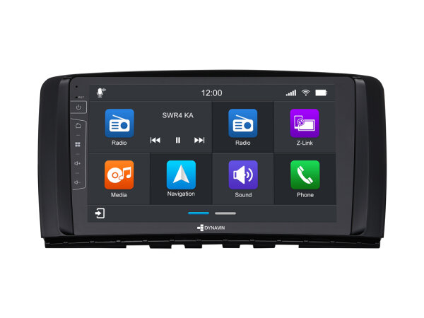 Dynavin D8-DF431 Pro | Android Navigationssystem für Mercedes R-Klasse mit 9-Zoll Touchscreen, inklusive eingebautem DAB, Apple CarPlay und Android Auto Unterstützung