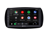 Dynavin D8-DF434 Pro | Android Navigationssystem für Mercedes Smart mit 9-Zoll Touchscreen, inklusive eingebautem DAB, Apple CarPlay und Android Auto Unterstützung