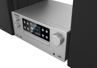 Kenwood M-925DAB-S silber | Micro HiFi-System mit CD, USB, DAB+ und Bluetooth Audio-Streaming