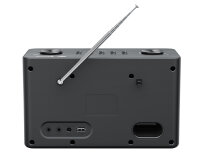 Kenwood CR-ST80DAB-B schwarz | Stereo Kompaktradio mit DAB+ und Bluetooth Audiostreaming