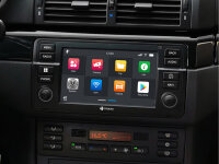 Dynavin D8-E46 Pro | Android Navigationssystem für 3er BMW E46 mit 7-Zoll Touchscreen, inklusive eingebautem DAB, Apple CarPlay und Android Auto Unterstützung