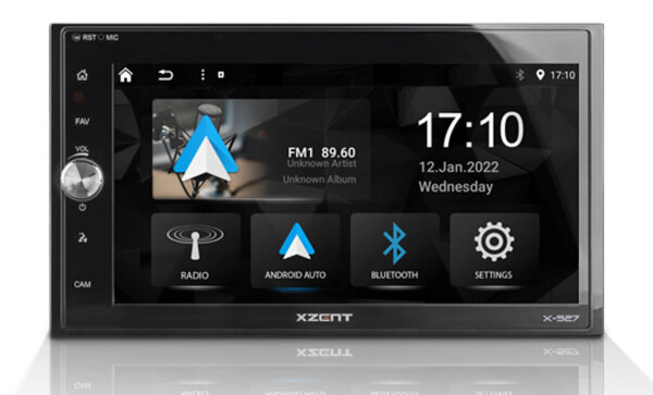 Xzent X-527 | 2-DIN Autoradio | Infotainer | DAB+ | Apple CarPlay | Android Auto