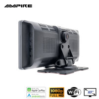 AMPIRE CPM100 | Smartphone-Monitor 25.4cm (10) mit AHD Dual-Dashcam und RFK-Funktion