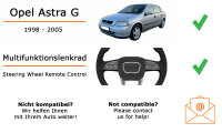 Autoradio Einbaupaket mit Kenwood KMM-BT309 für Opel Astra G mit Lenkradfernbedienung Bluetooth Telefonieren Audiostreaming
