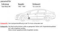 Lautsprecher Boxen Crunch GTS6.2C - 16,5cm 2-Wege System GTS 6.2C Auto Einbauzubehör - Einbauset passend für Seat Ibiza 6K Front - justSOUND