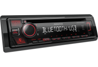Autoradio Einbaupaket mit mit Kenwood Kenwood KDC-BT460U passend für Audi A3 8L Multifunktionslenkrad | Bluetooth Telefonieren Audiostreaming