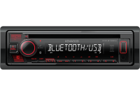 Autoradio Einbaupaket mit Kenwood KDC-BT460U passend für den Audi A3 8P Lenkradfernbedienung | Bluetooth Telefonieren Audiostreaming