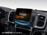 Alpine iLX-F905DU8S | Autoradio mit schwenkbarem 9-Zoll Touchscreen, DAB+, 1-DIN-Einbaugehäuse, Apple CarPlay Wireless und Android Auto Unterstützung für Fiat Ducato 8