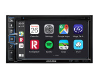 Alpine INE-W611DU | Navigationssystem mit 6,5-Zoll-Touchscreen inkl. Trucksoftware für Fiat Ducato III, Citroën Jumper II und Peugeot Boxer II, DAB+, CD/DVD Wiedergabe, Apple CarPlay und Android Auto Unterstützung