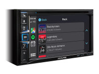 Alpine INE-W611DU | Navigationssystem mit 6,5-Zoll-Touchscreen inkl. Trucksoftware für Fiat Ducato III, Citroën Jumper II und Peugeot Boxer II, DAB+, CD/DVD Wiedergabe, Apple CarPlay und Android Auto Unterstützung