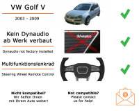 Autoradio Einbaupaket SPH-DA360DAB passend für Golf V mit Lenkradfernbedienung | Apple CarPlay Android Auto Bluetooth