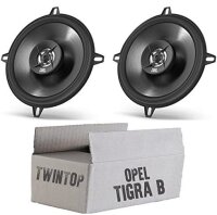 JBL Stage2 524 | 2-Wege | 13cm Koax Lautsprecher - Einbauset passend für Opel Tigra B Twin Top - justSOUND