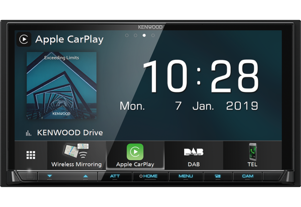 Kenwood DMX8019DABS - 2-DIN | DAB+ | Bluetooth | Apple CarPlay | Autoradio
